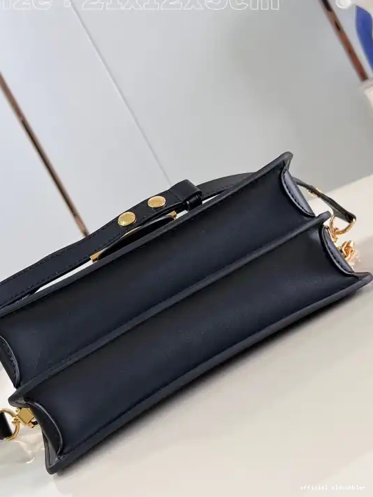 Official oldcobbler DAUPHINE LOUIS West-21*12*5CM VUITTON East 0610